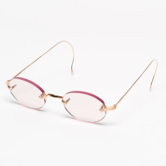 Garrett Leight Mr. Leight Makena S Rose Gold Sunglasses - Picture 2 of 12